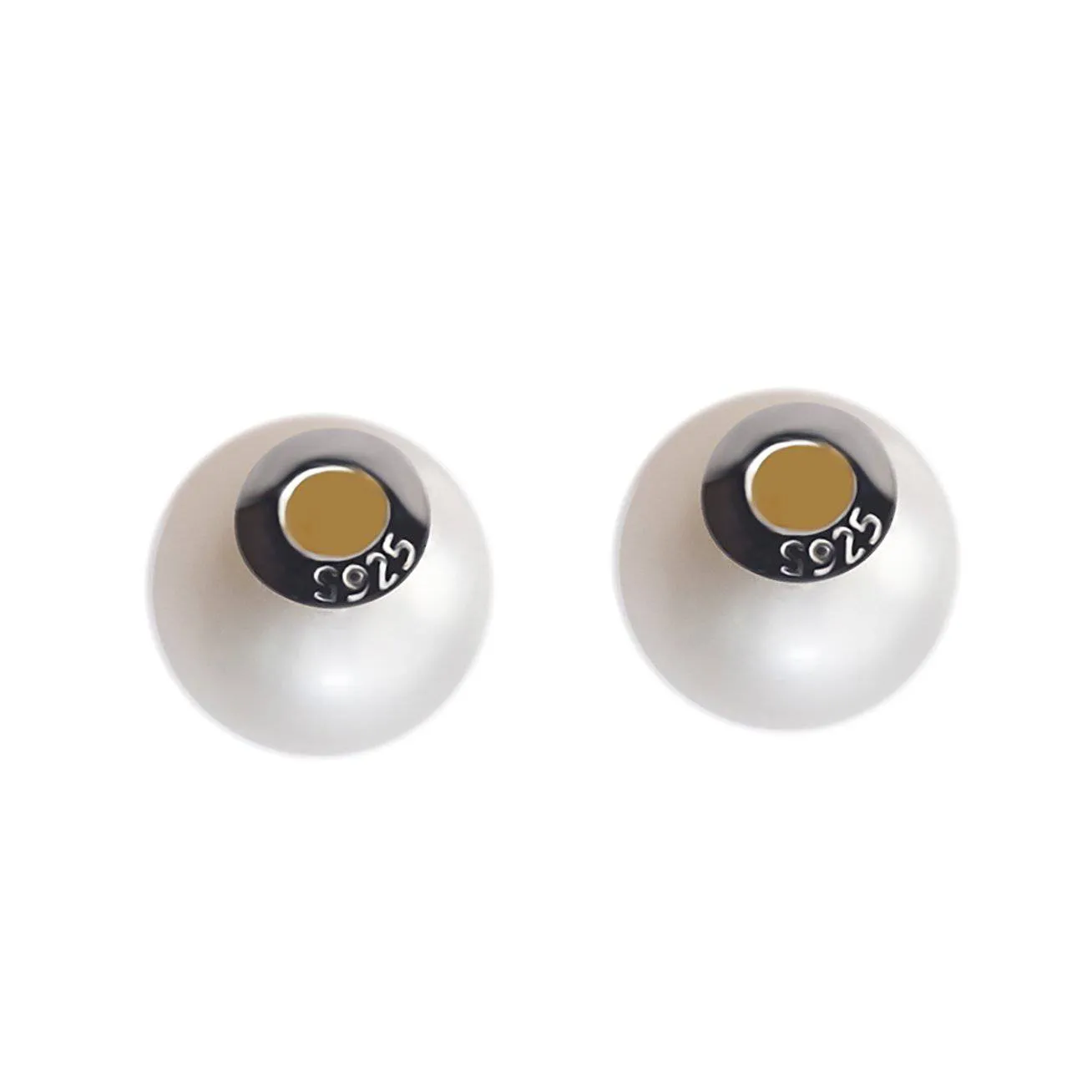 18k Gold Freshwater Pearl Earrings KE00099