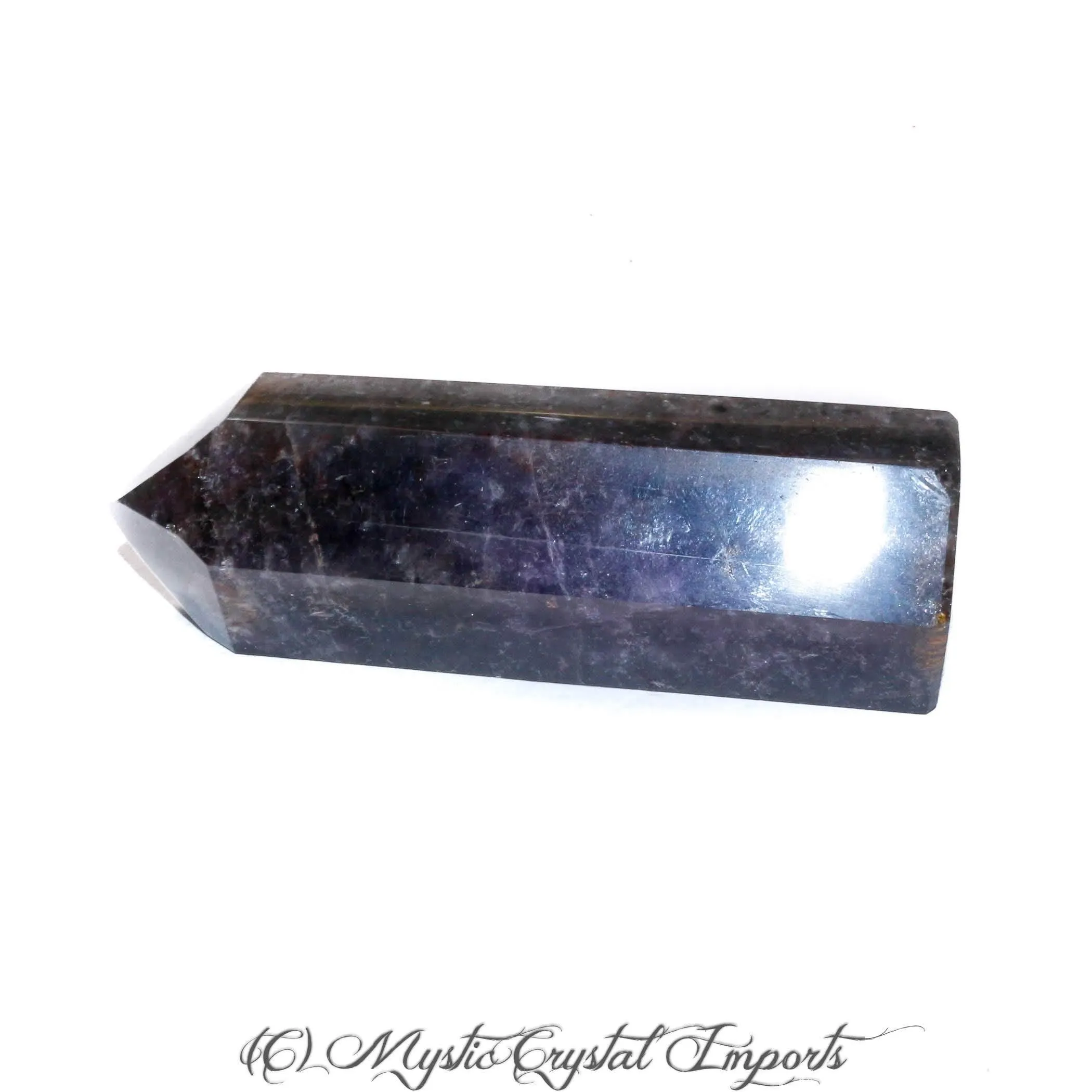 5 1/2 Super 7 - Melody Stone Amethyst - Geothite Crystal Point