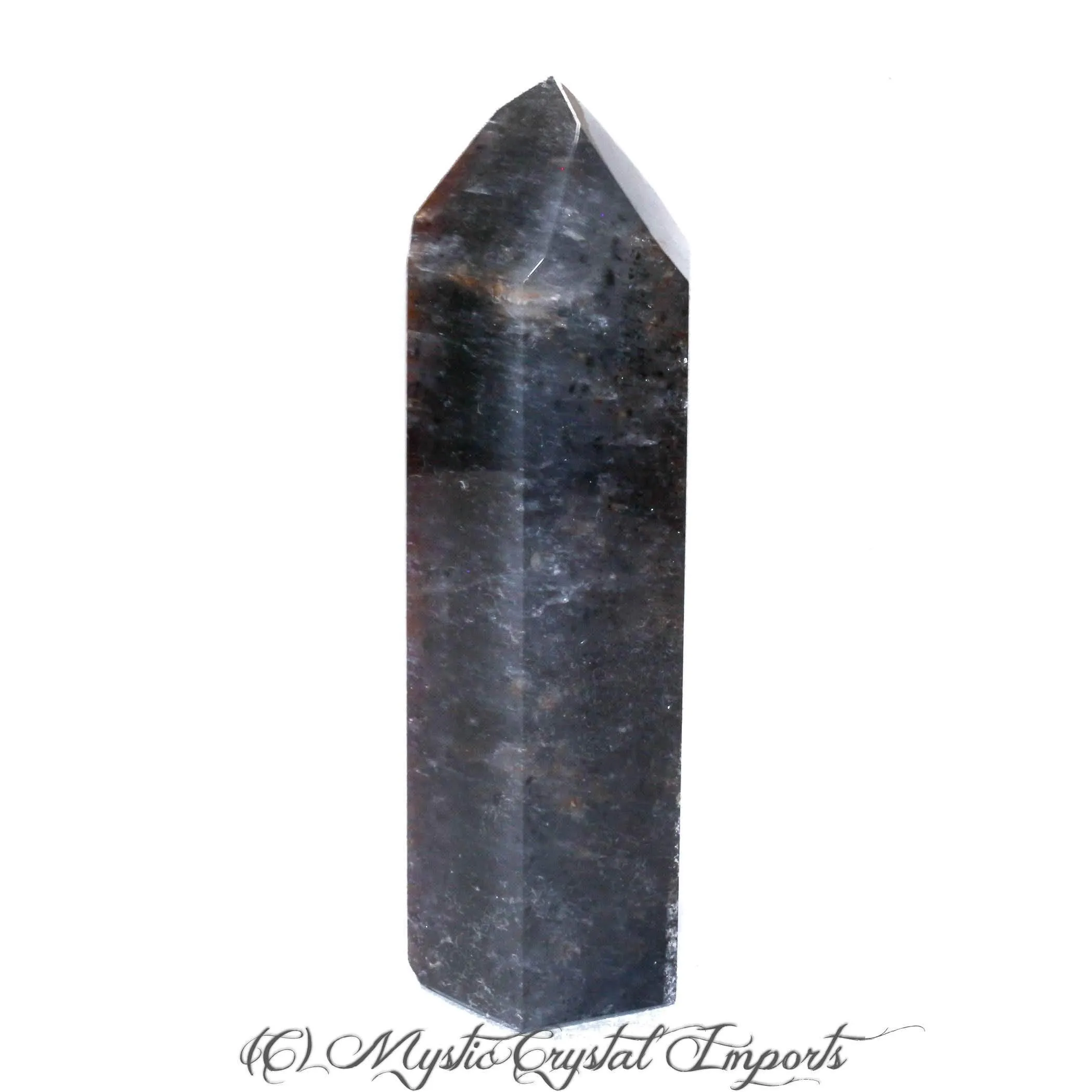 5 1/2 Super 7 - Melody Stone Amethyst - Geothite Crystal Point