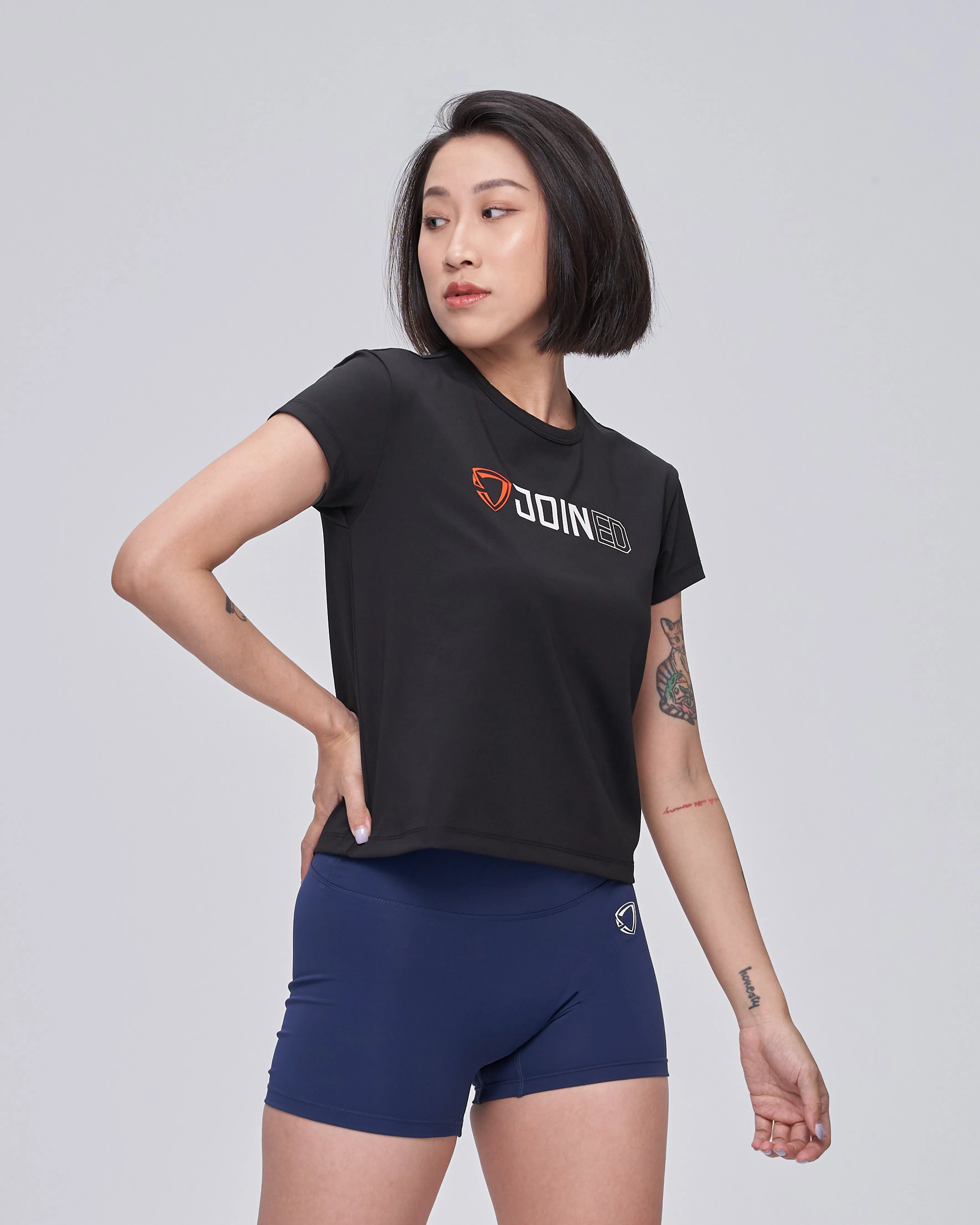 Adapt Full Logo Crop Top