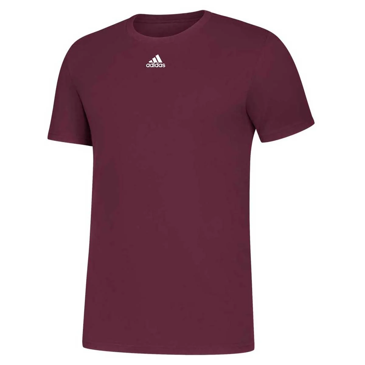 adidas Men's Maroon Amplifier Short Sleeve Tee