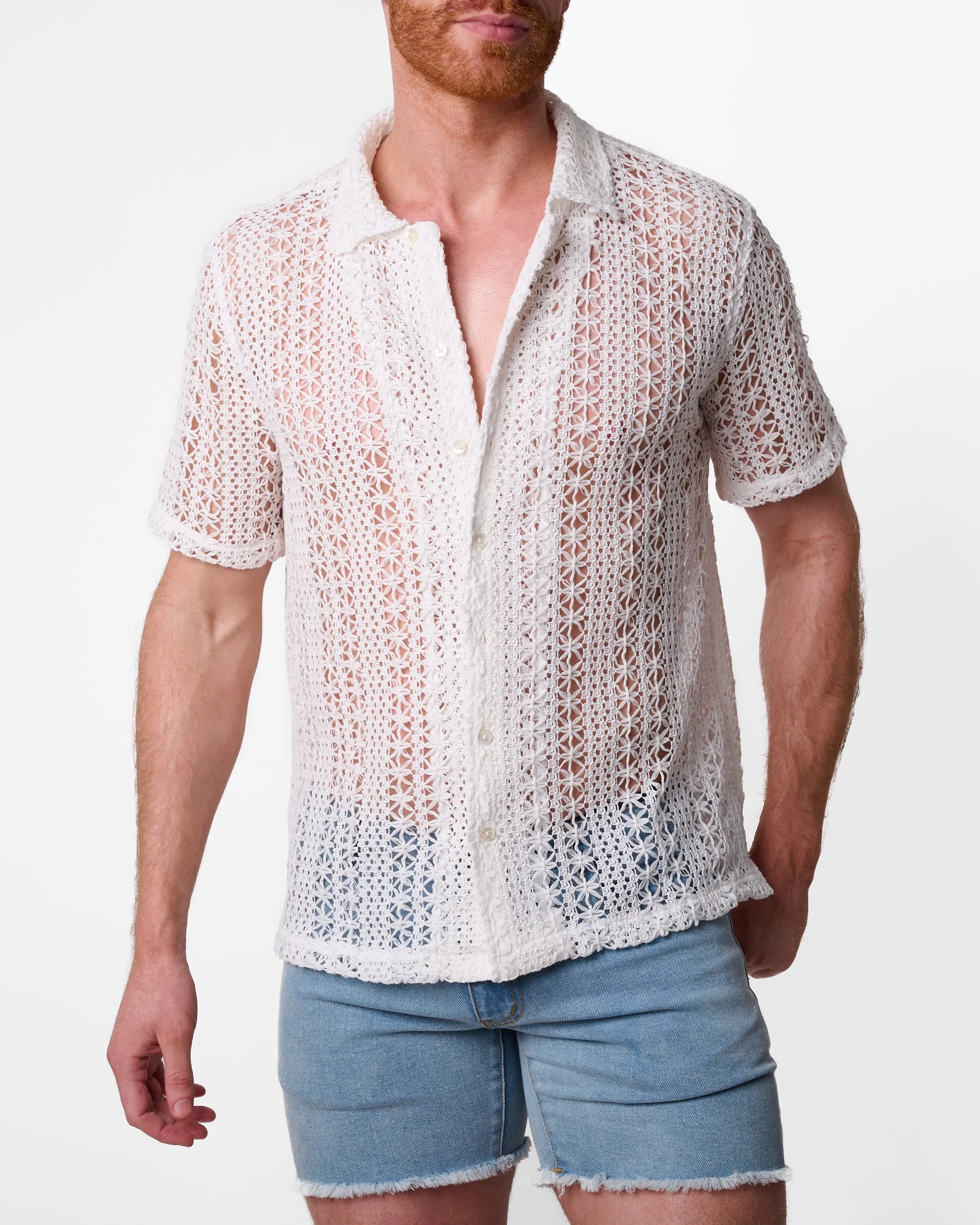 Alexandros Textured Shirt