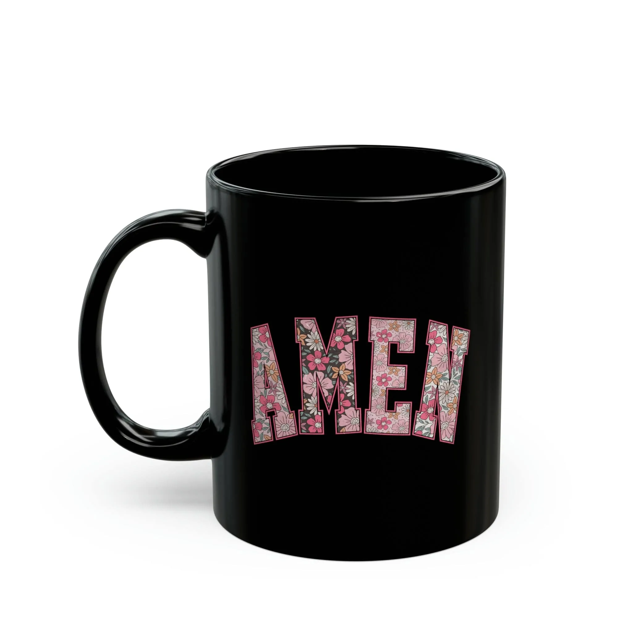 Amen 11oz Black Mug