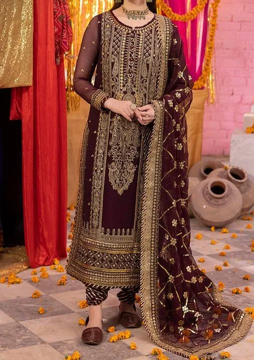 Asim Jofa Dastaan Pakistani Chiffon Dress