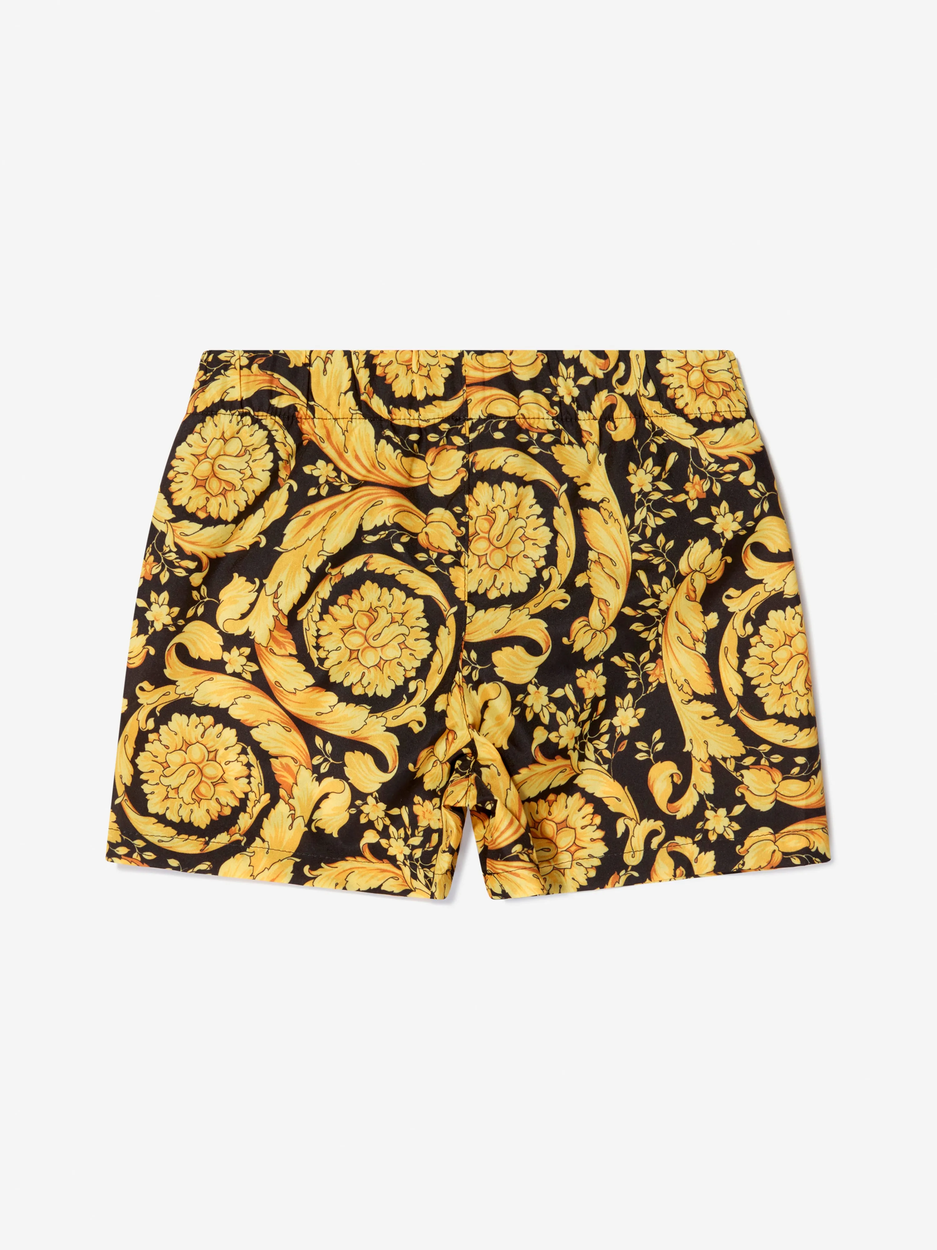 Baby Boys Barocco Print Swim Shorts