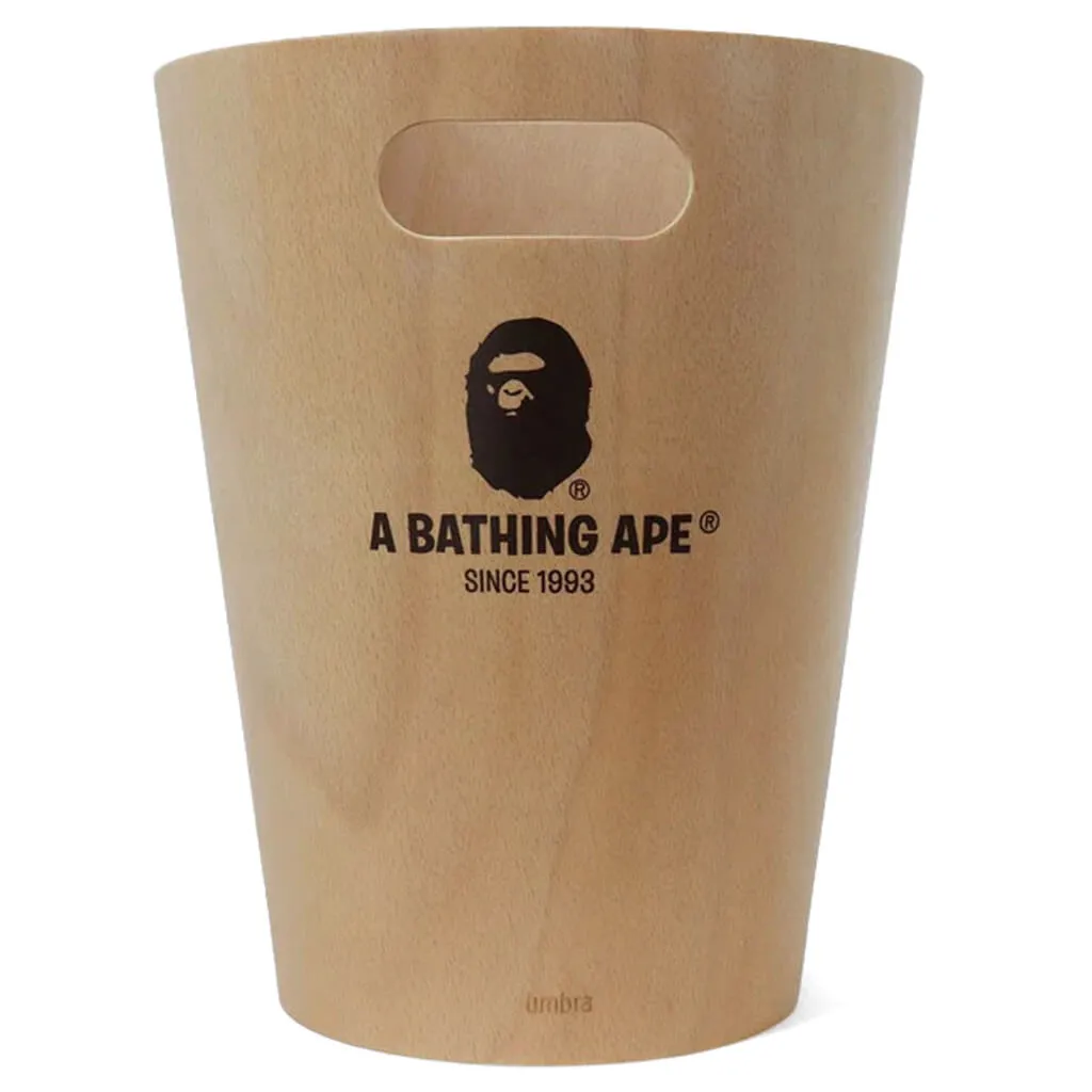 Bape x Umbra Woodrow Trash Can - Beige