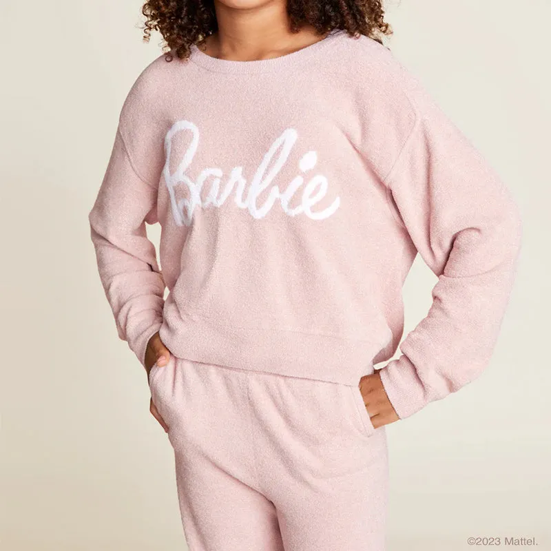 BAREFOOT DREAMS | CozyChic Ultra Lite Youth Barbie Sweatshirt