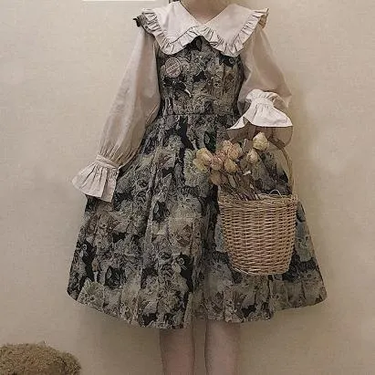 Bear/Cat Strap Dress SD00591