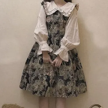 Bear/Cat Strap Dress SD00591