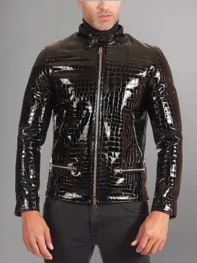 Black Motorcycle Brando Mens Leather Jacket