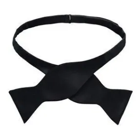 Black Self-Tie Bow Tie