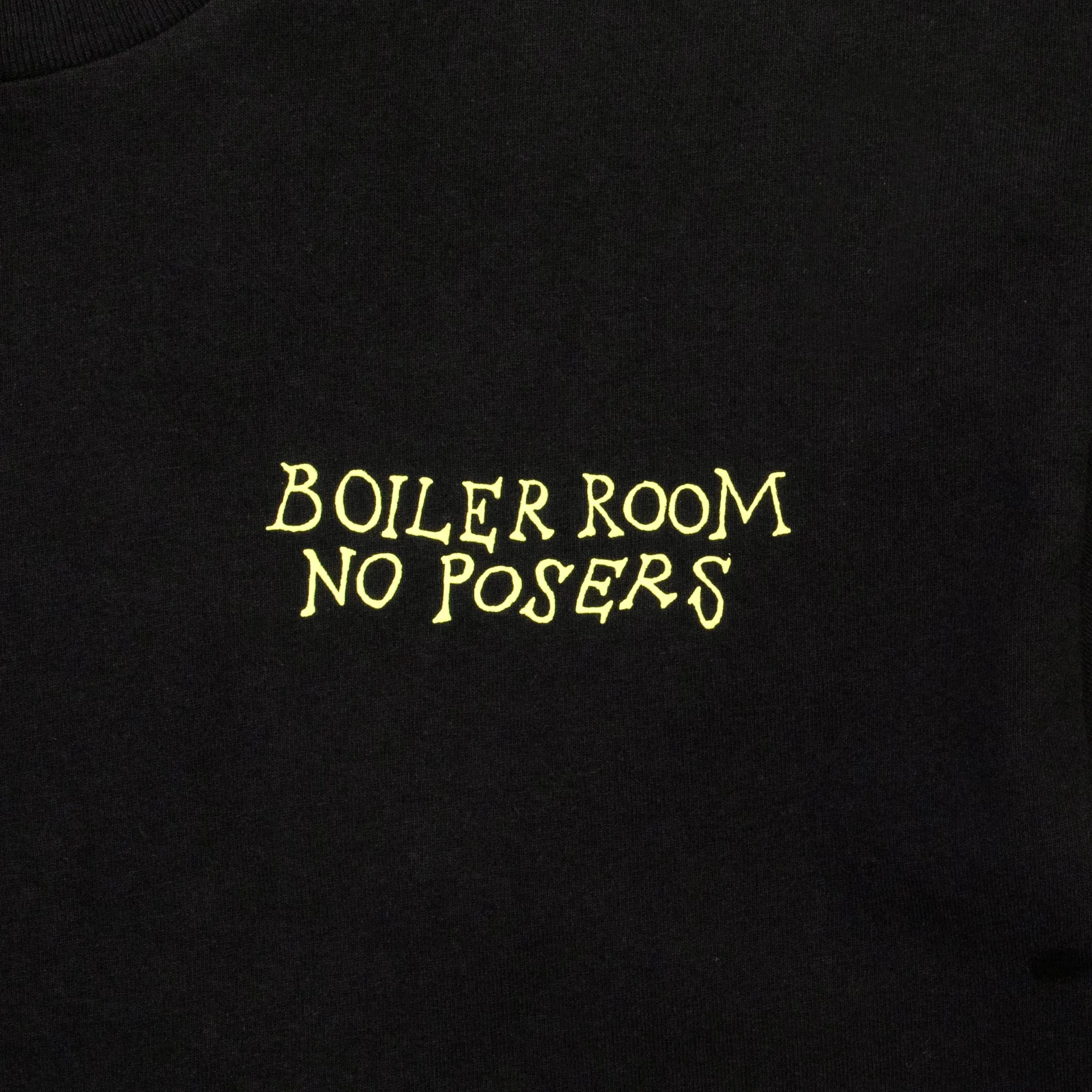 Boiler Room Mens No Posers Tee