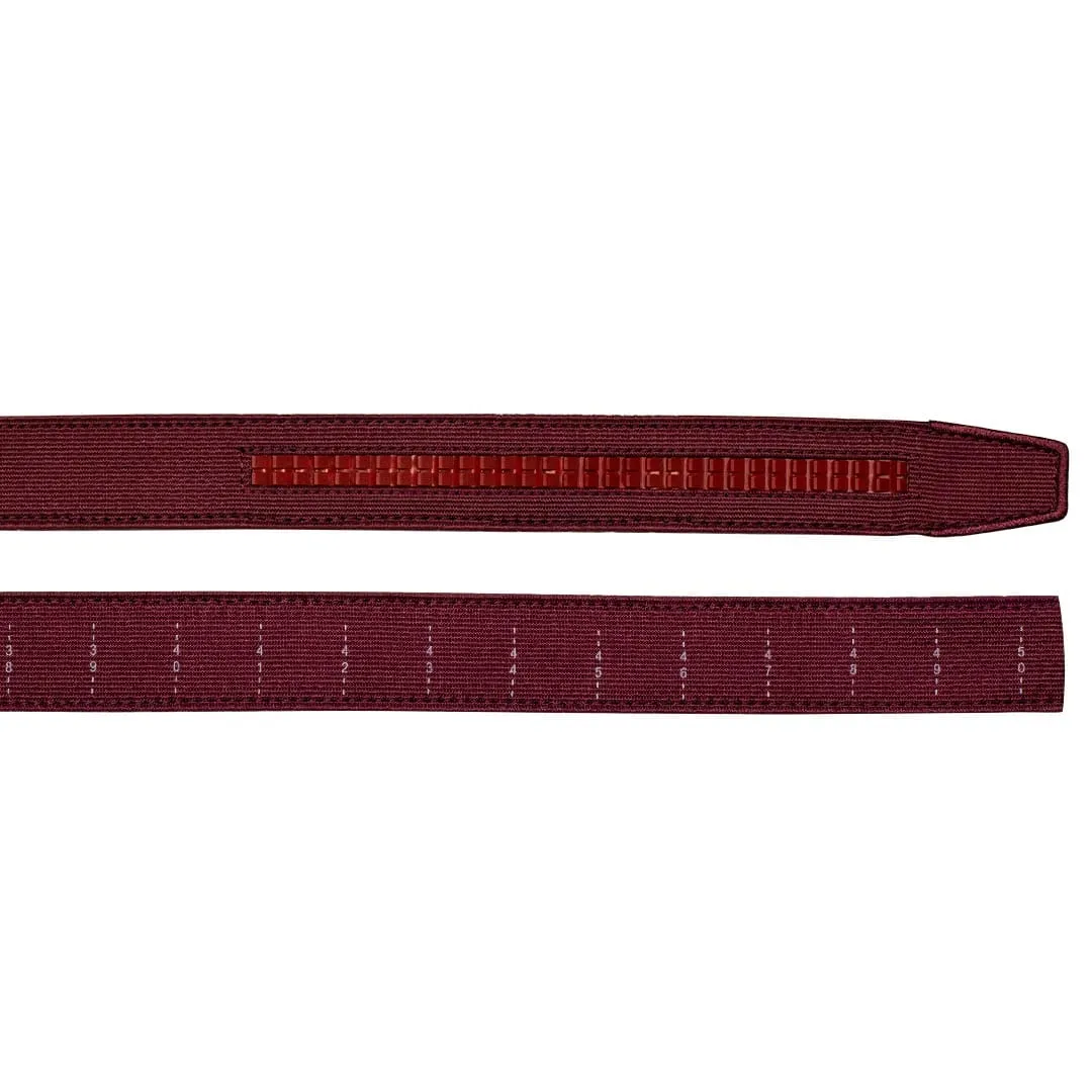 Braided Maroon, 1 3/8 Strap, Golf Belt