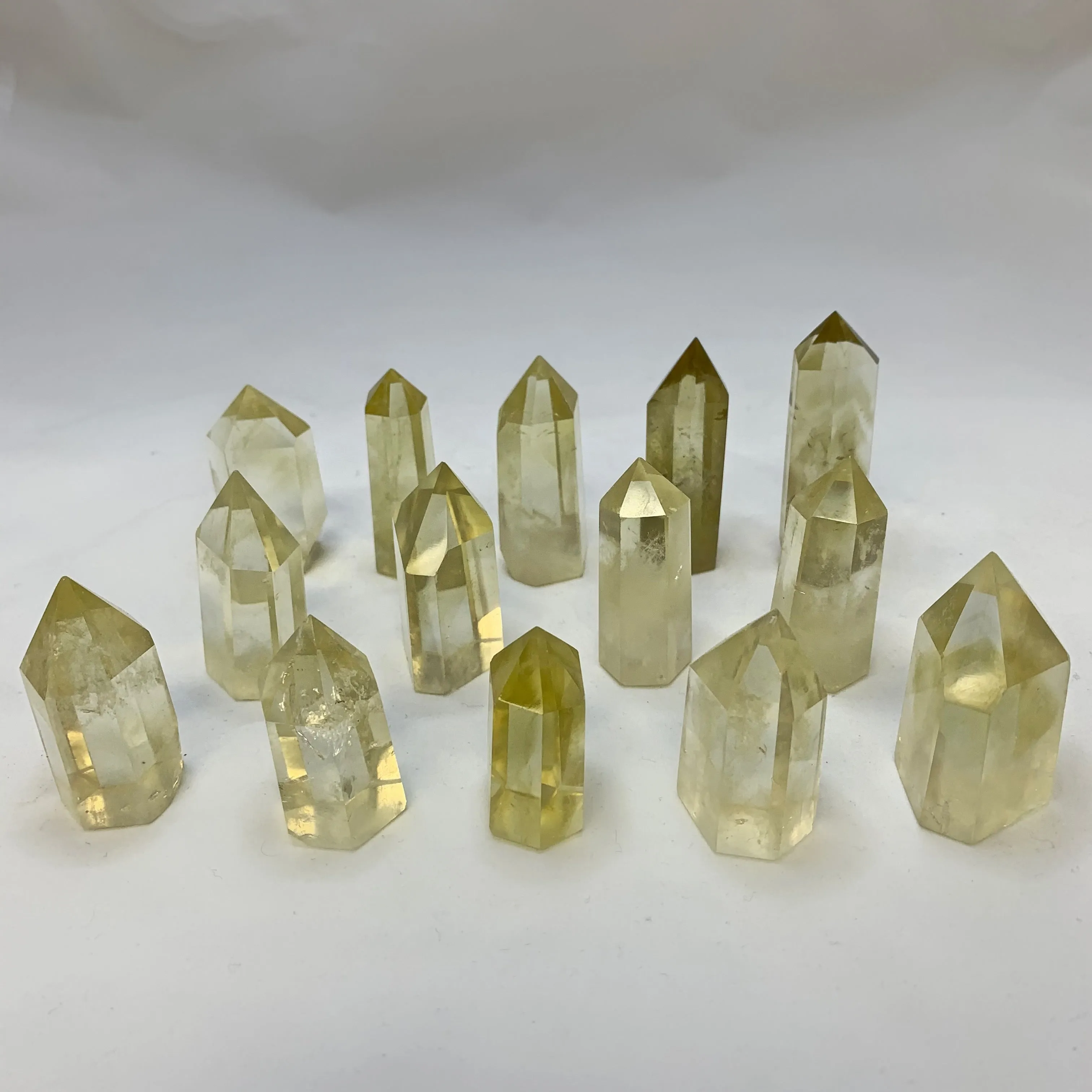 Brazilian Citrine Towers