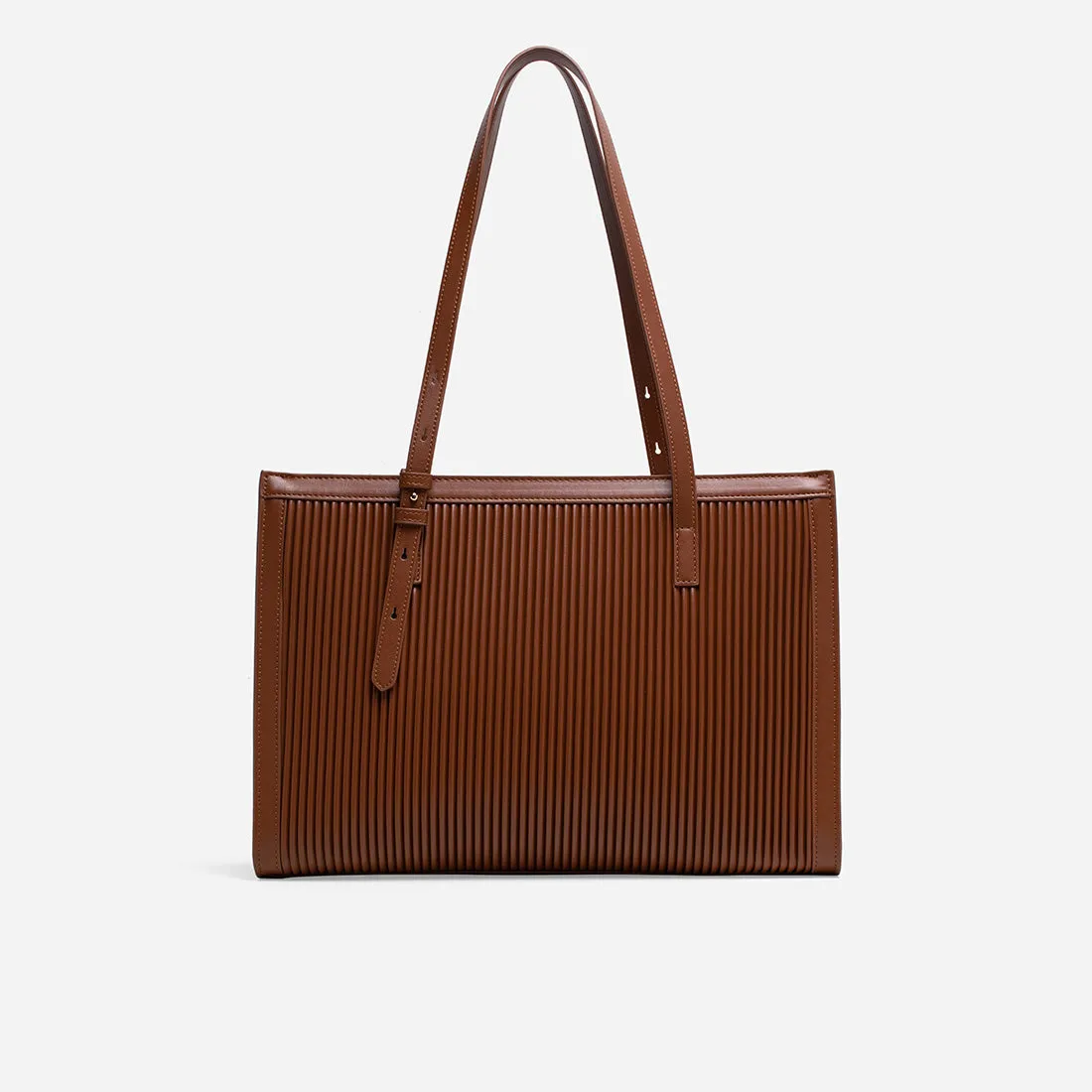 Brie Pleated Tote Bag