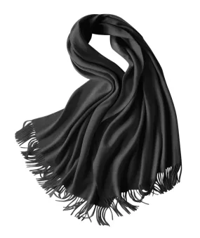 Brittney Wrap Black Cashmere