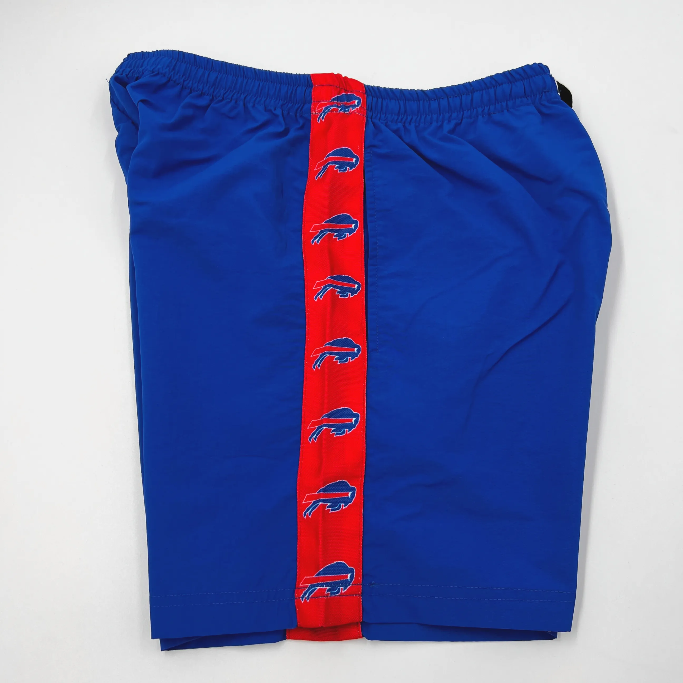 Buffalo Bills Royal Blue & Red Side Seam Shorts