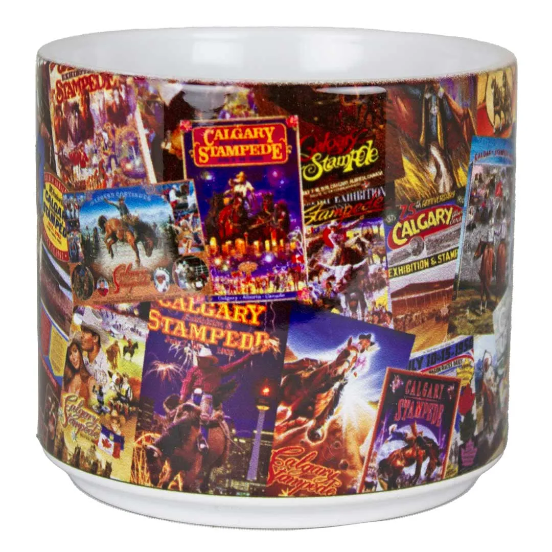 Calgary Stampede Poster Collage Mug