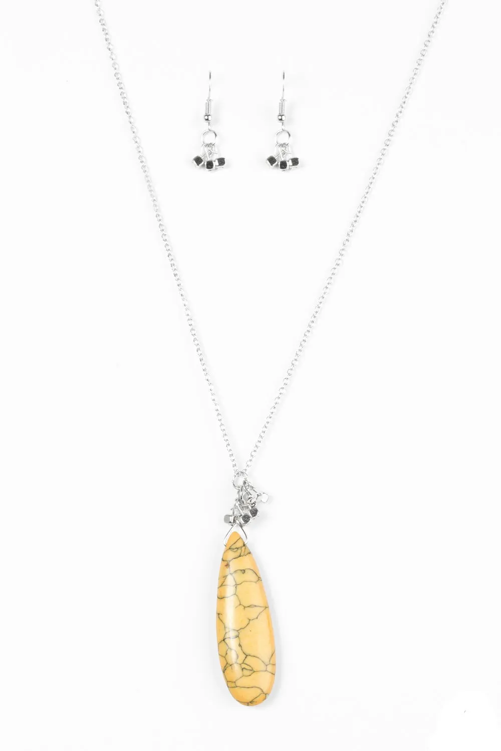 Canyon Craze Yellow Necklace Set