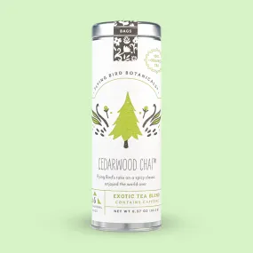 Cedarwood and Chai Tea 6 Bag Tin