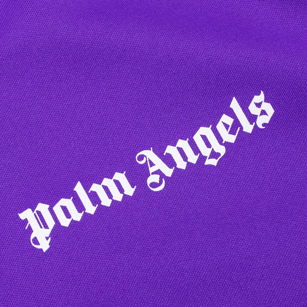 Classic Track Jacket - Purple/White