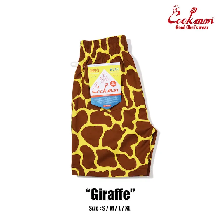 Cookman Chef Short Pants - Giraffe