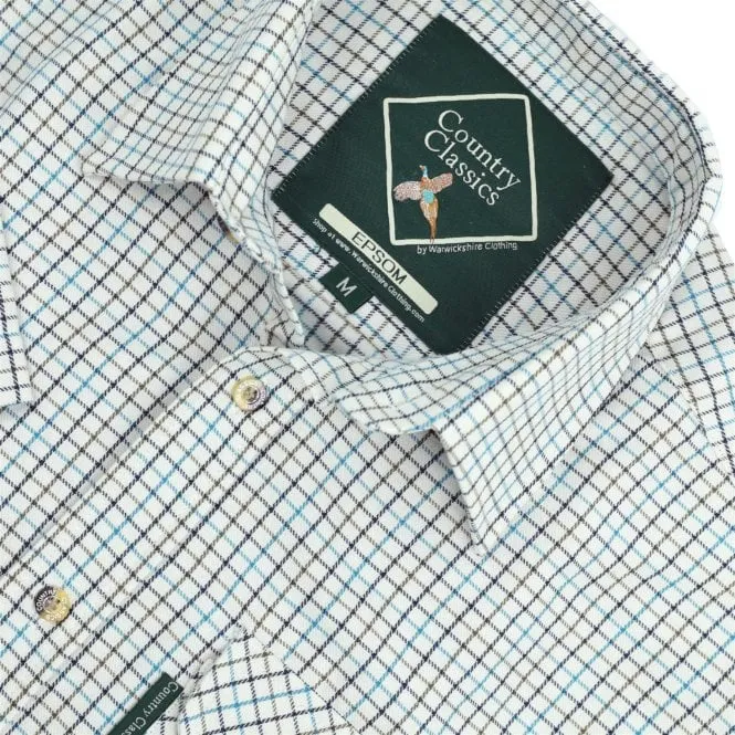 Country Classics Mens Short Sleeve Check Shirt - Epsom