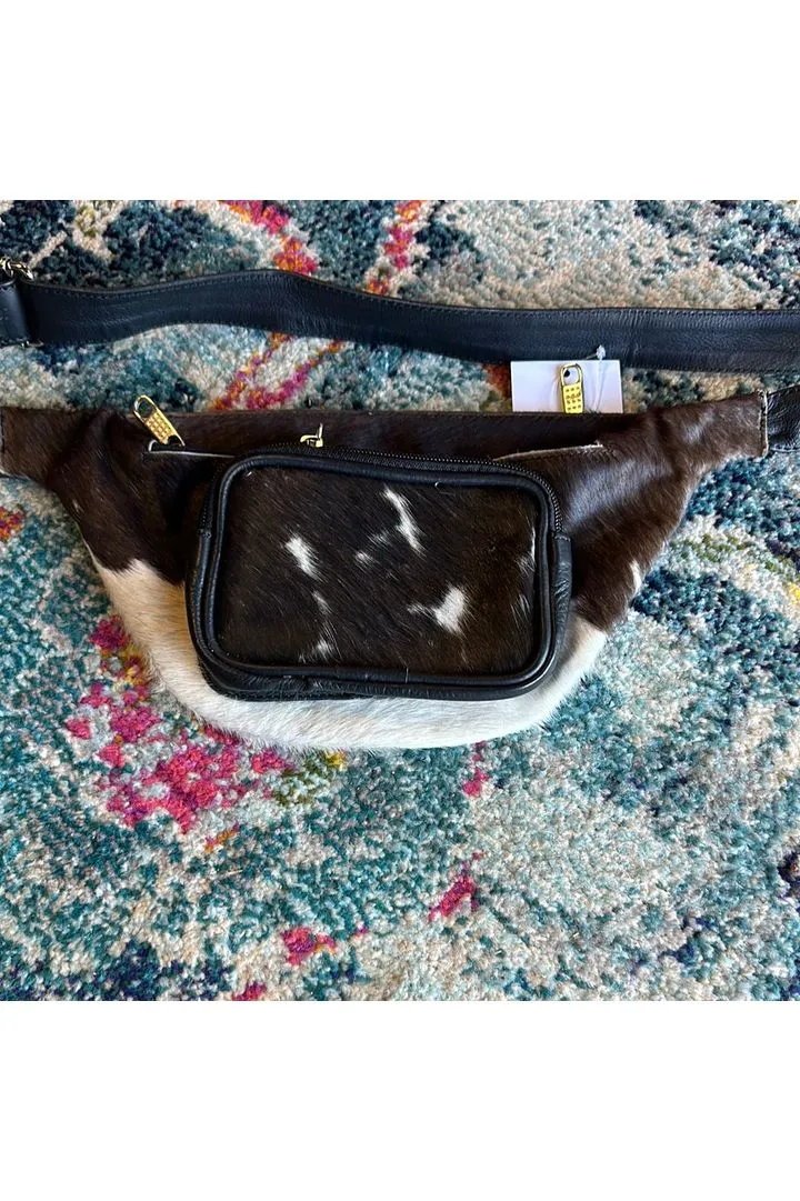 Cowhide Fanny Pack