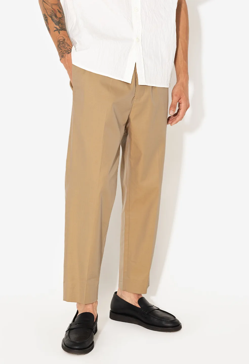 Cropped Tech Trouser / Shark