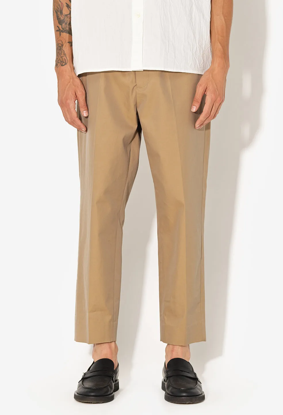 Cropped Tech Trouser / Shark