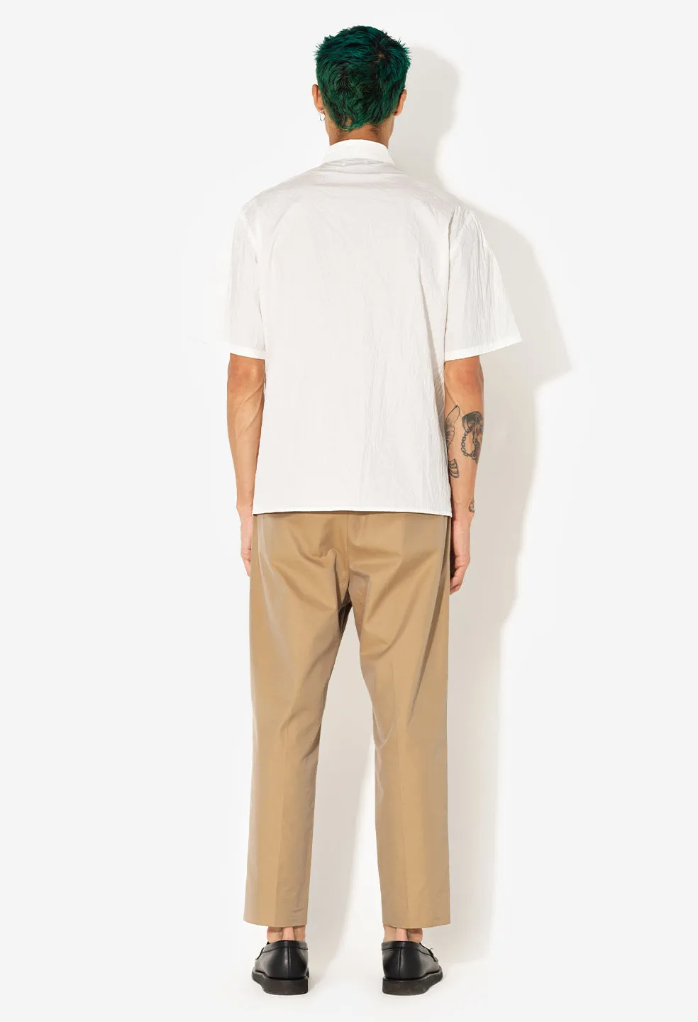 Cropped Tech Trouser / Shark