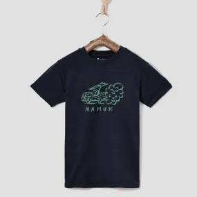 Dea Merino T-shirt "Woodcar"