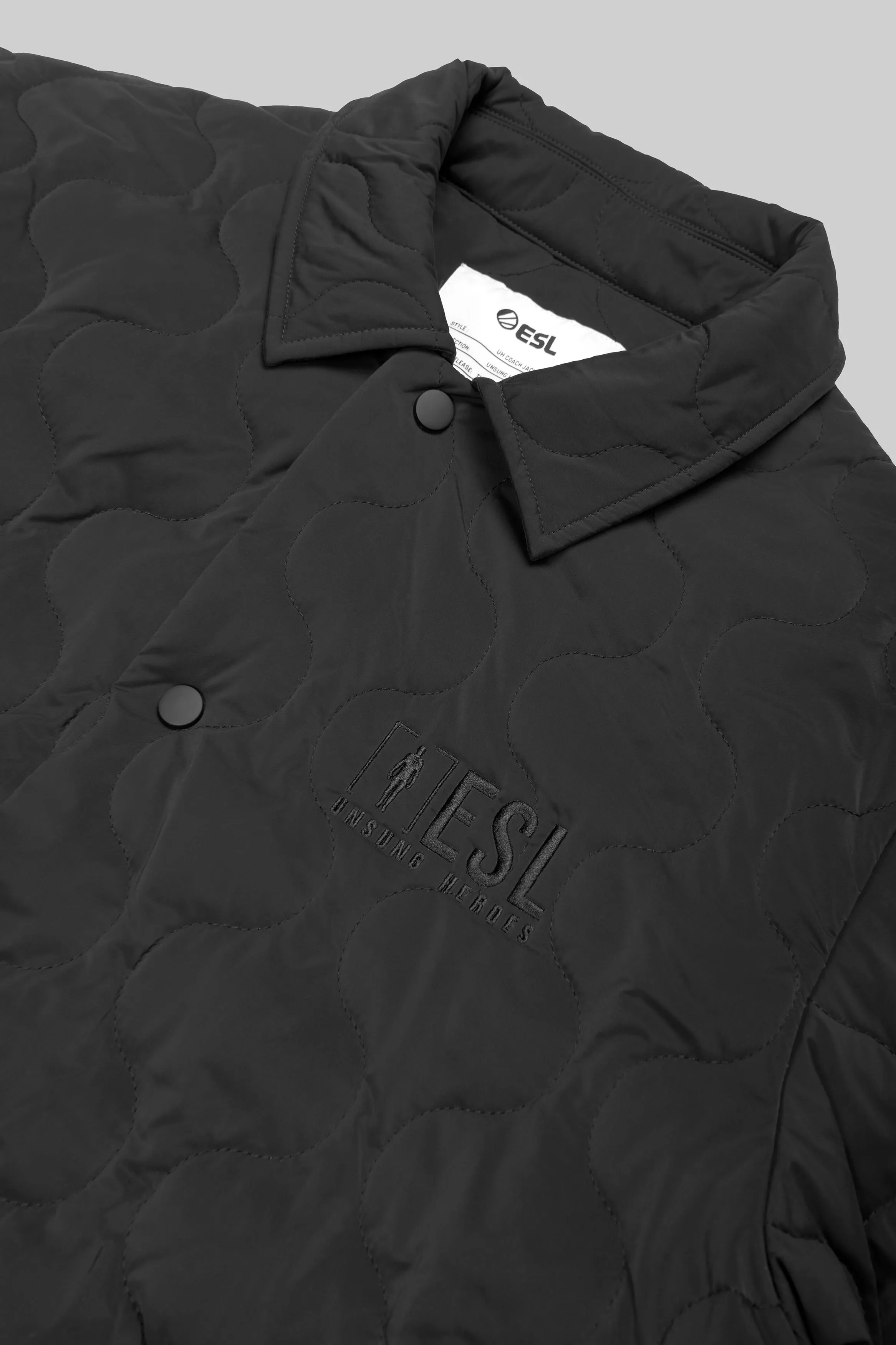 ESL Unsung Heroes Coach Jacket Black