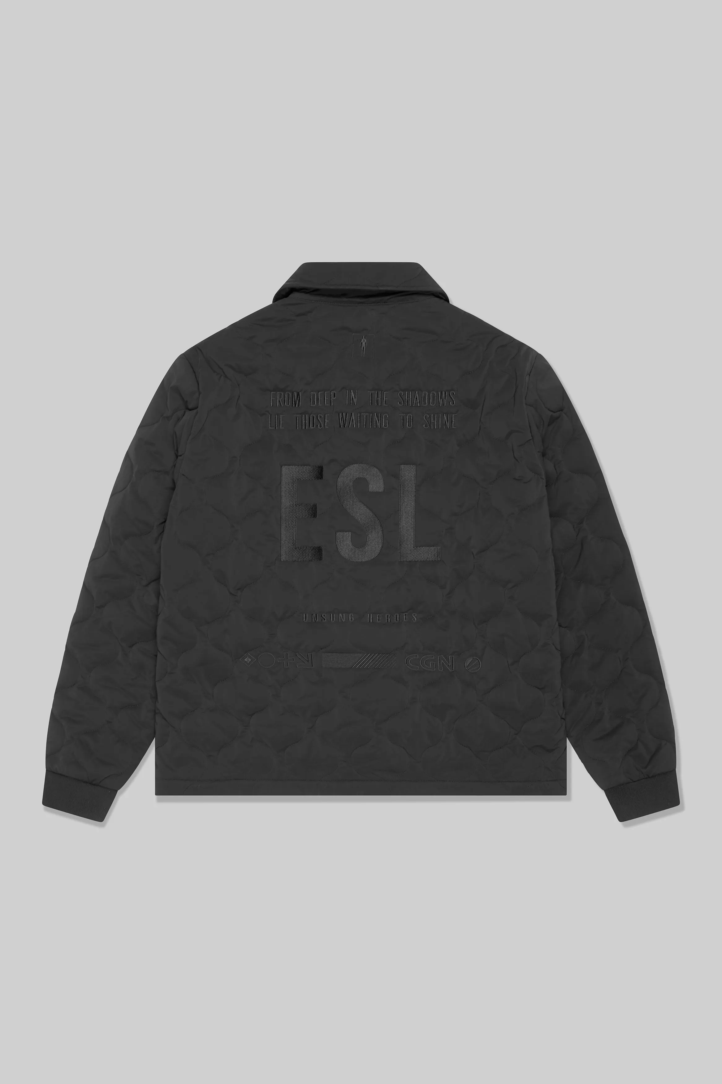 ESL Unsung Heroes Coach Jacket Black