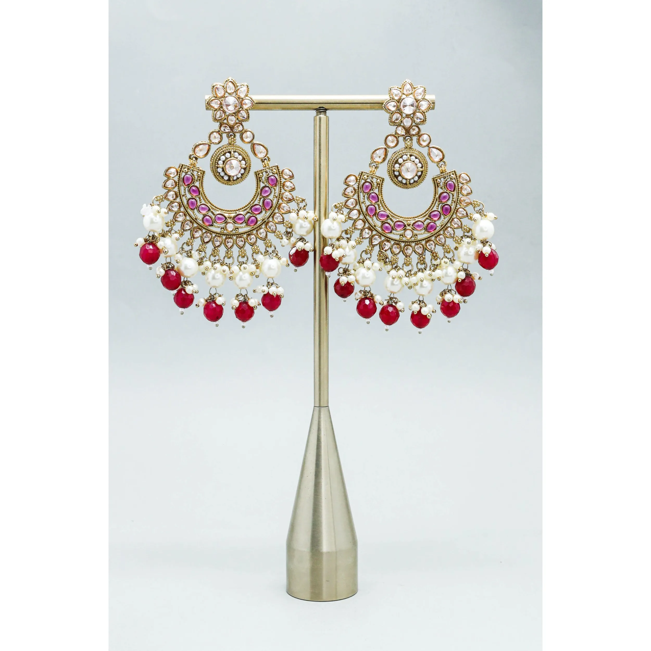 GAYATRI POLKI EARRINGS