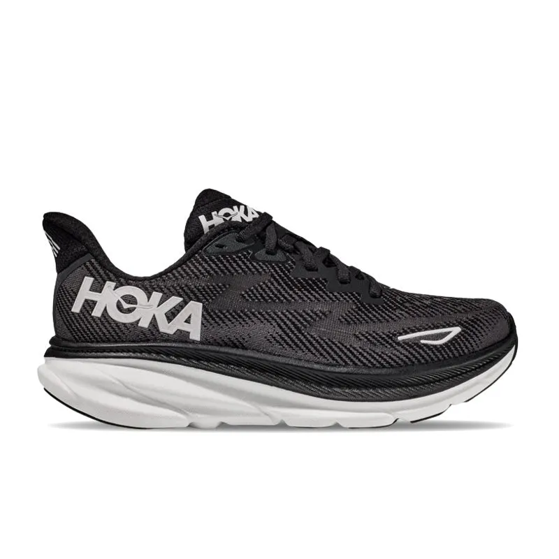 HOKA CLIFTON 9 BLACK / WHITE 1127895