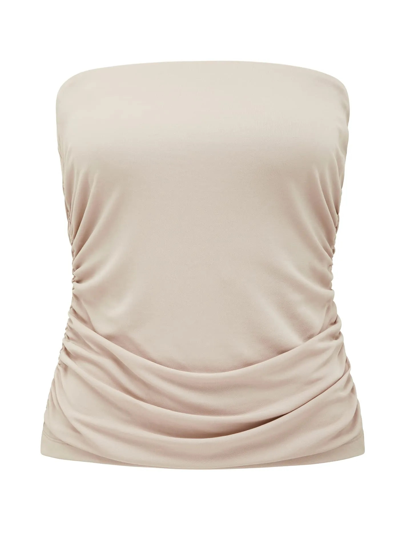 Ines Ruched Side Bandeau Top