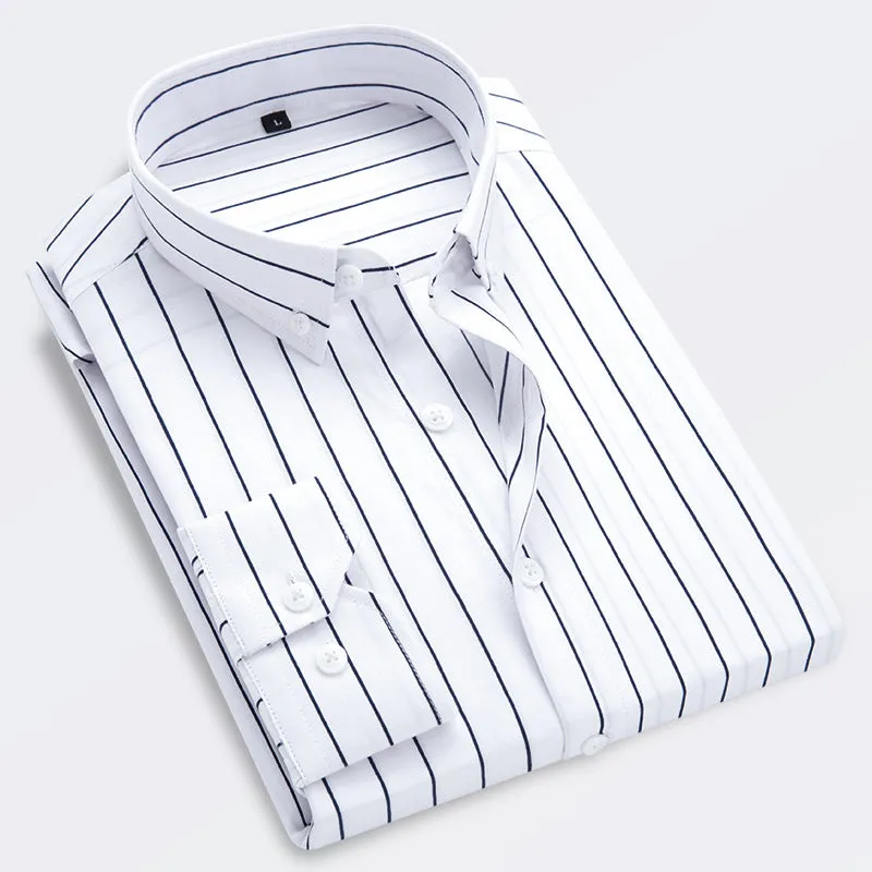 INSTOCK-spring and autumn men's long-sleeved shirts are trendy,