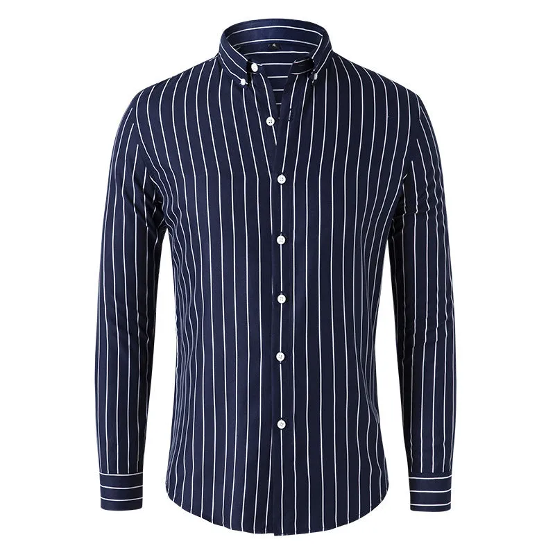 INSTOCK-spring and autumn men's long-sleeved shirts are trendy,