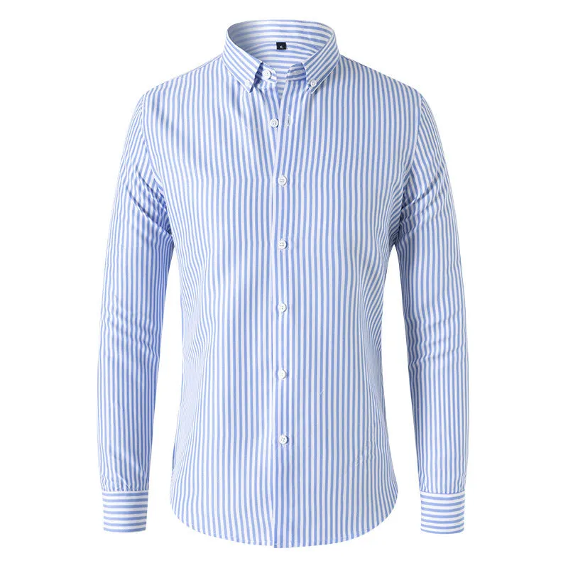 INSTOCK-spring and autumn men's long-sleeved shirts are trendy,