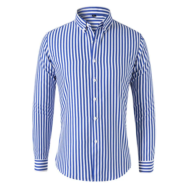 INSTOCK-spring and autumn men's long-sleeved shirts are trendy,