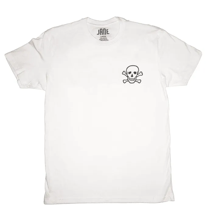 Jane Motorcycles - Bowery Street Short Sleeve T-Shirt in White