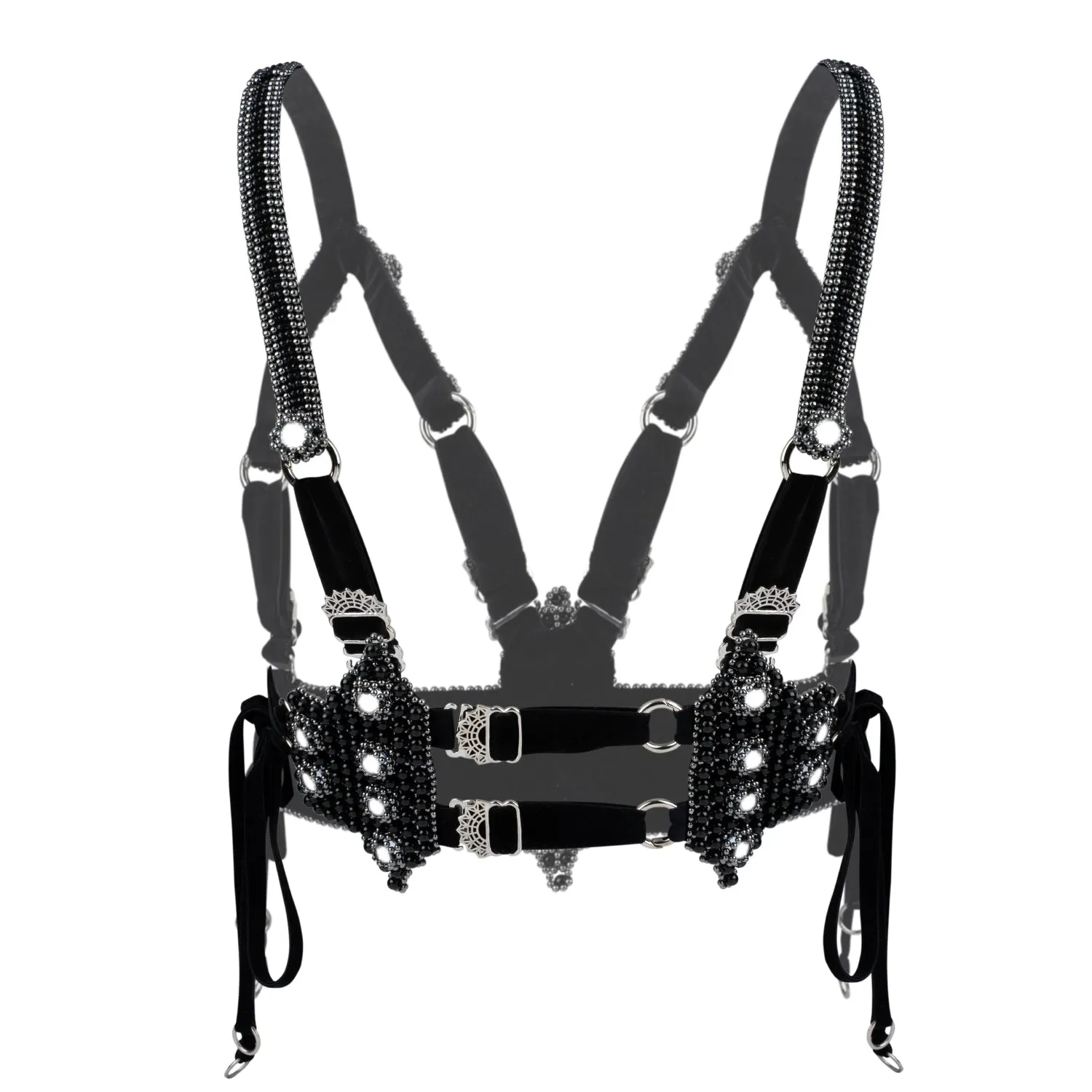 Jet Black Artemisia Modular Harness