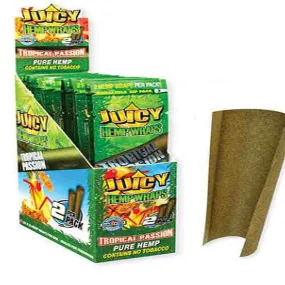 Juicy hemp wraps flavoured