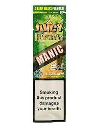 Juicy hemp wraps flavoured