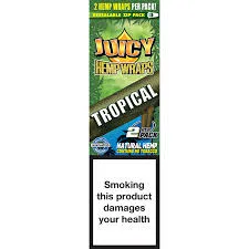 Juicy hemp wraps flavoured