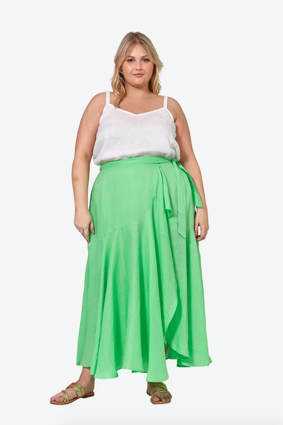 La Vie Wrap Maxi Skirt