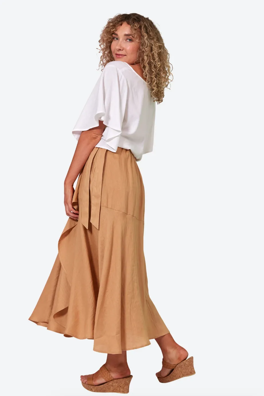 La Vie Wrap Maxi Skirt