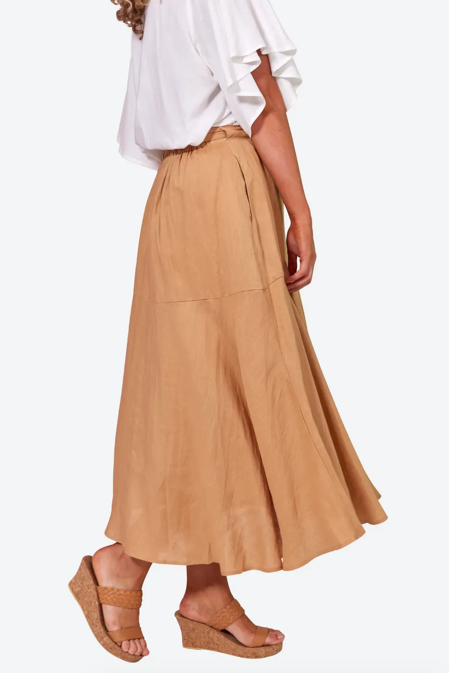 La Vie Wrap Maxi Skirt