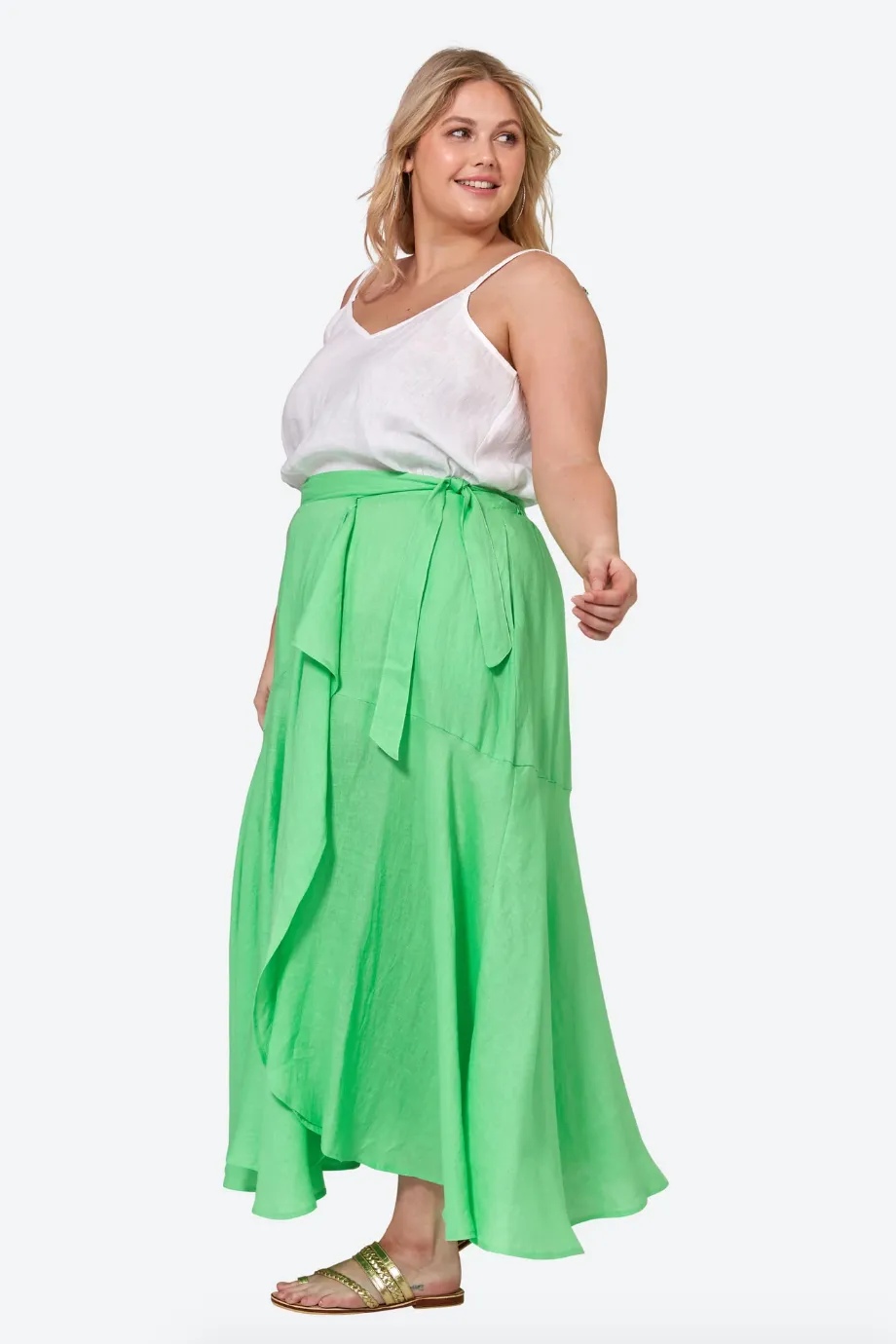 La Vie Wrap Maxi Skirt